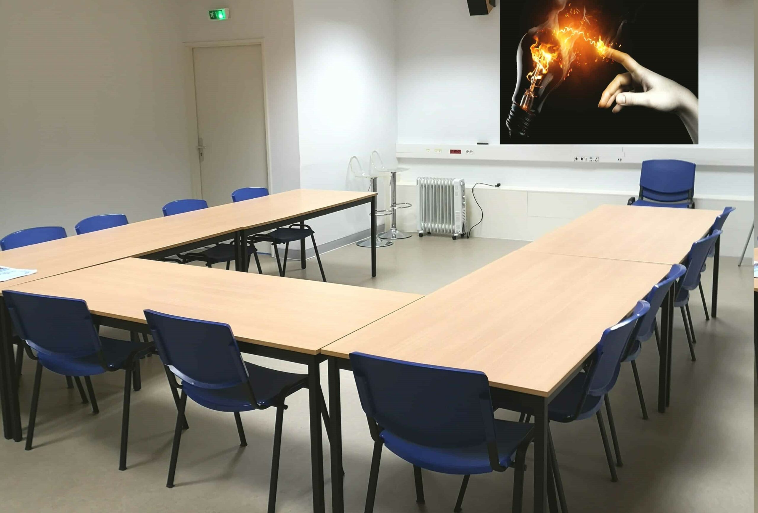 Salle de formation site internet bureaux forma3Delec