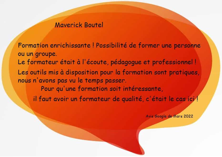 Avis Google 2022 Maverick
